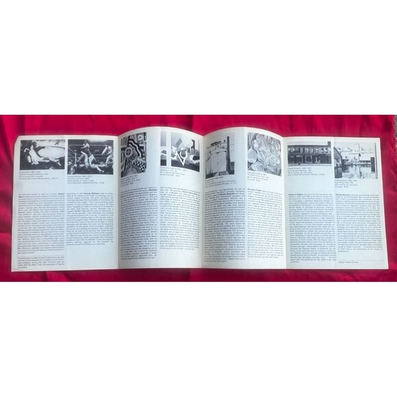 Whitney Museum 20th-Century American Art Brochure 10 Panel 1980s NYC Vintage - Picture 2 of 4